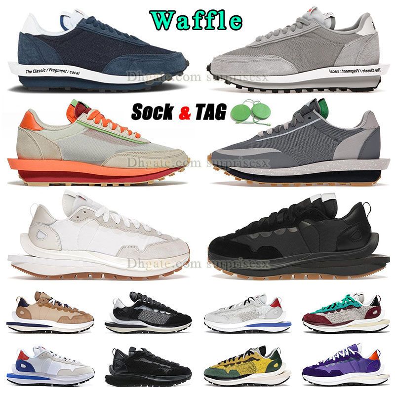 

mens women designer shoes top low waffles one ld designer sneaker sakai vapur ldv white gum black Flagment Grey Blue Game Royal Leathe Sesame Sail Cool Grey Trainers, Q03 36-45 sf flagment blue void