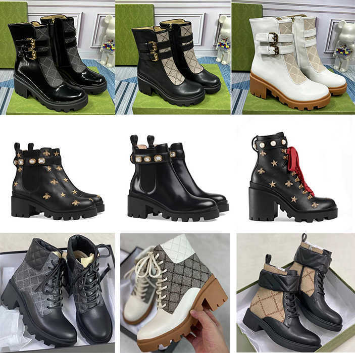 

Designer Desert Martin Boot High Heels Ankle Boots Fashion shoes Platform womens winter boot Love arrow leather Heel medal heavy duty soles NO 13, Color