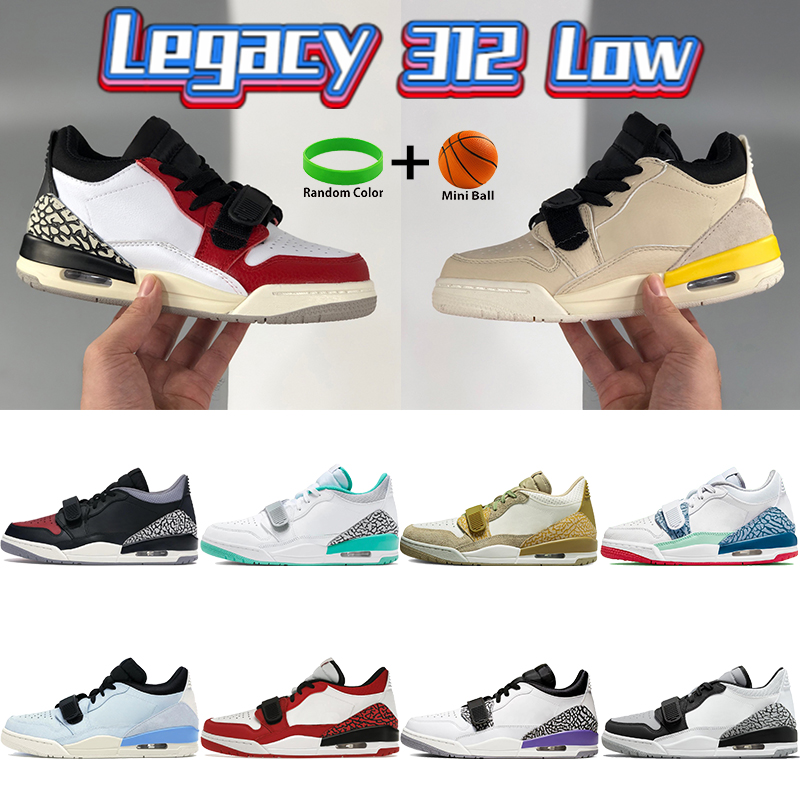 

Legacy 312 low basketball shoes fashion sneakers chicago red easter LA pale vanilla olive gold light smoke grey bred cement men women sports shoe trainers, 10. la
