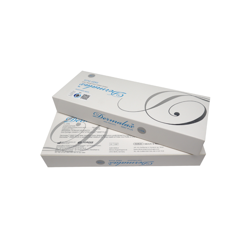 

Hyaluronics Acids Injections 2ml Dermalax Deep Implant Plus Ha Dermal Filler