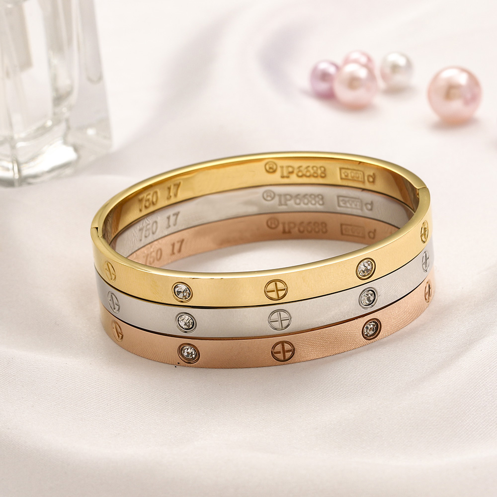 

Bangle Designer Bracelets Luxury Bracelet 18K Gold Bracelet Women Letter Jewelry Plated Stainless steel Wristband Cuff Fashion Accessories Party