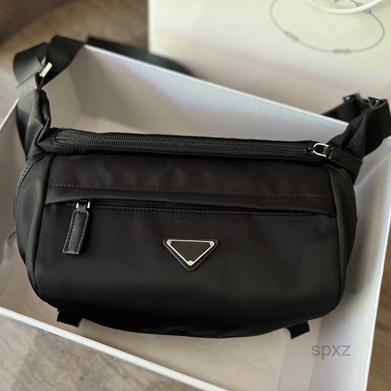 

Evening Bags 2022 Nylon Crossbody Bag Chest Pack Black Large Capacity Shopping Shoulder Handbags Men Women Travel Cycling Bags Adjustable Shoulder Strap Wallet