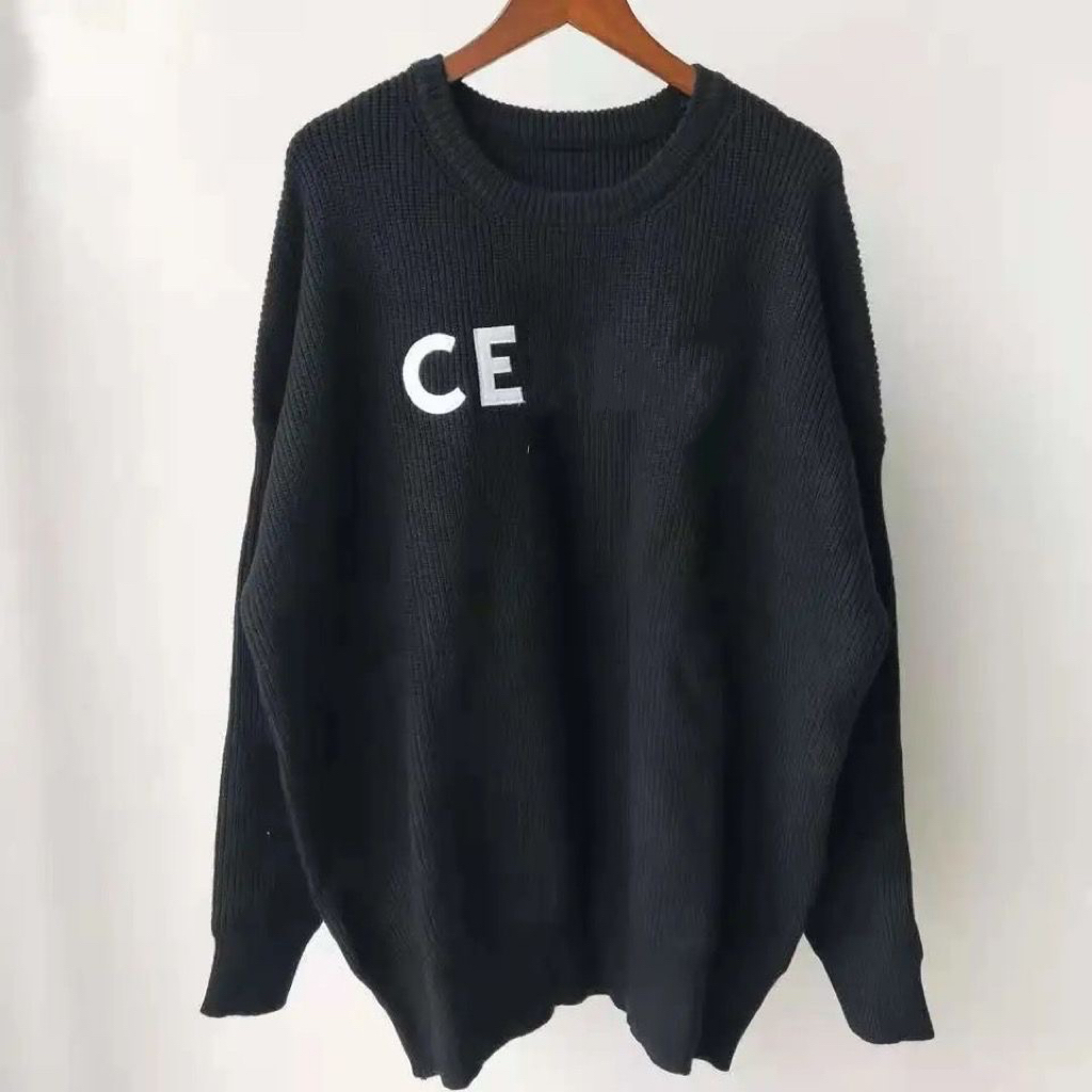 

Designer Sweater women Senior Classic Leisure Multicolor Autumn winter Warm Comfortable Coat Highquality Pullovers sweaters, Black