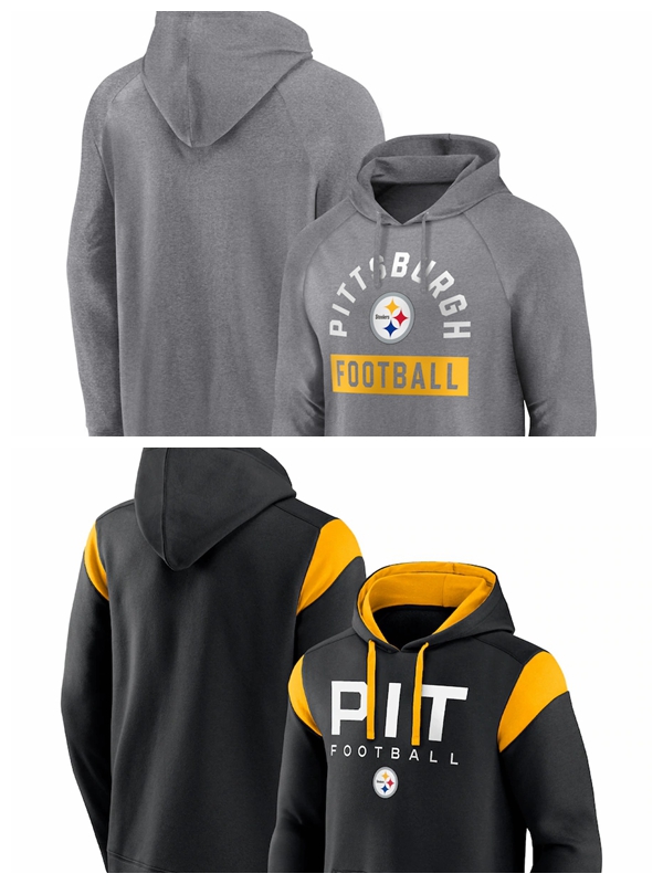 

2022 Pittsburgh''Steelers''Men's Black Call The Shot Pullover football Hoodie