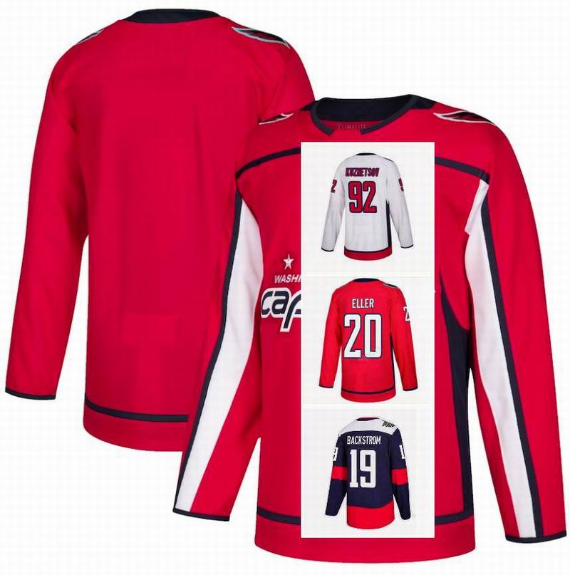 

Hockey Custom Washington Hockey Lars Eller Jersey Garnet Hathaway Evgeny Kuznetsov Nicklas Backstrom Carl Hagelin Nic Dowd Travis Boyd S-3XL, Womens white