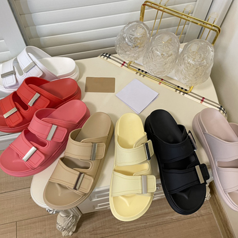 

Slip On Alexander Hybrid Slide Slippers Women mEN Designer luxury RUBBER FLAT sandals double strap outdoor shoes MC buckle Casual flip flops sport platforms QUEENS, Do not choose;separate color;contact me