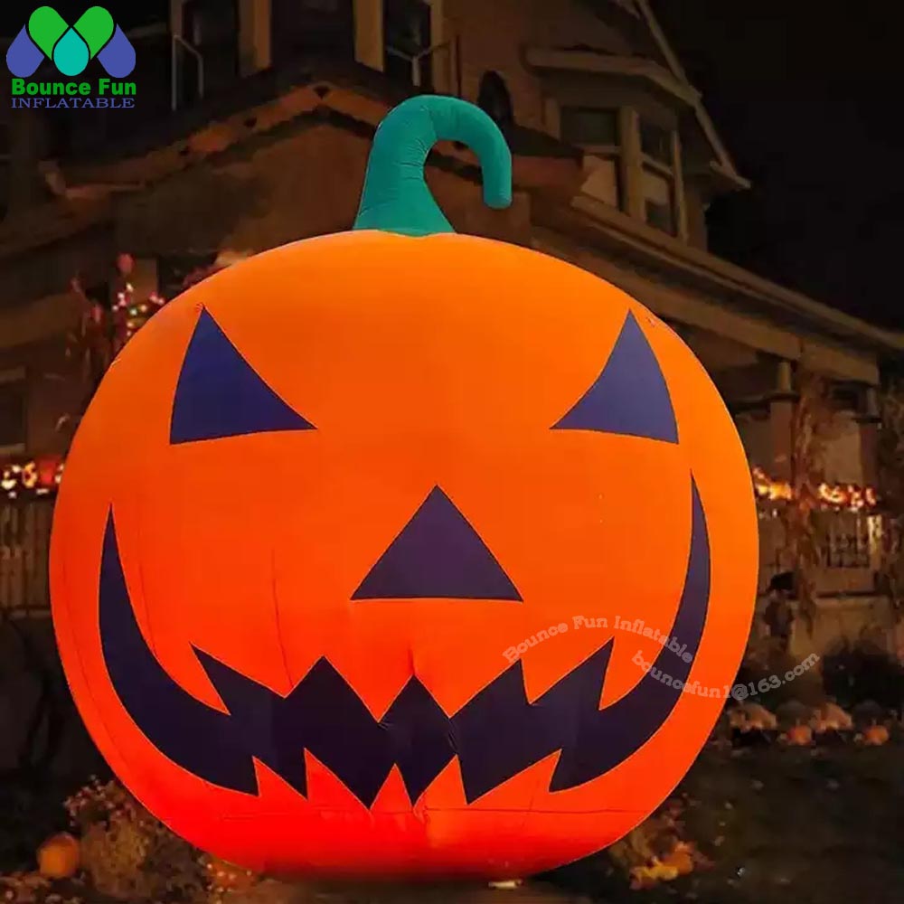 

Halloween Decorations Giant Inflatable Pumpkin For Outdoor Event Promotion Large Shopping Mall Garden Display