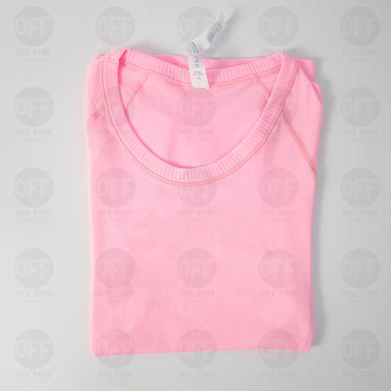 

wear yoga womens sports t shirts swiftlys Tech ladies short-sleeved T-shirts moisture wicking knit high elastic fitness Fashion Tees DMOY