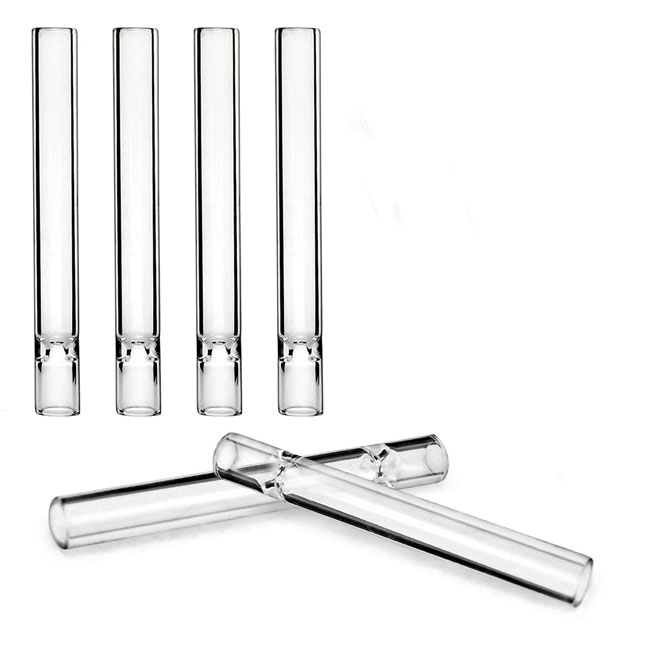 

4 inch Smoking Pipes One Hitter Pipe Glass Taster For Dry Herb