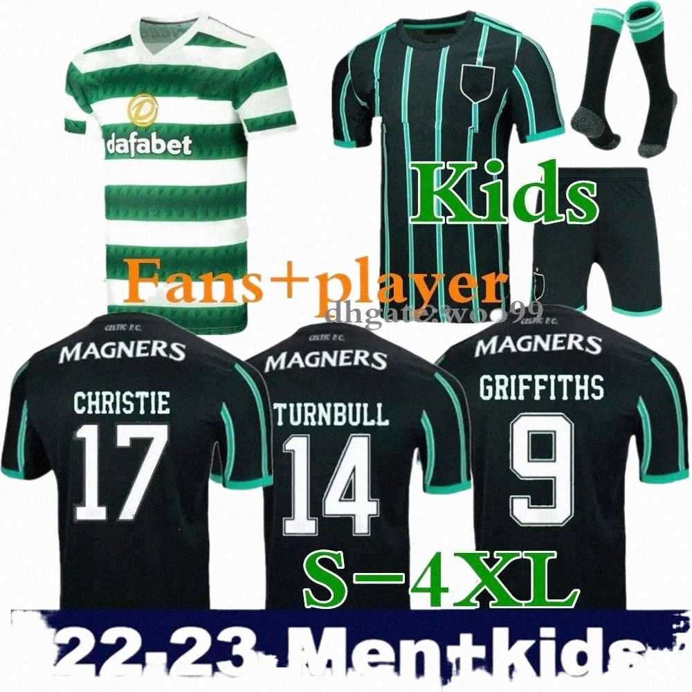 

Soccer Sets/Tracksuits 22 23 Celtic Soccer Jerseys ABADA GIAKOUMAKIS 2022 2023 Away Kit JOTA KYOGO ROGIC MCGREGOR Football Shirt FORREST RALSTON Men J G144#