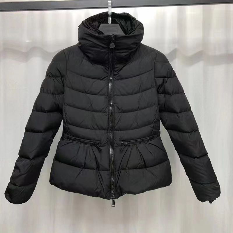 

Maya designer Women's Down & Parkas Waist Slim Fit Stand Collar Hooded Pepper Style Fairy Coat Embroidered Badge Small Korean Fashion Casual Cropped Top, Supplement (not shipped separately)