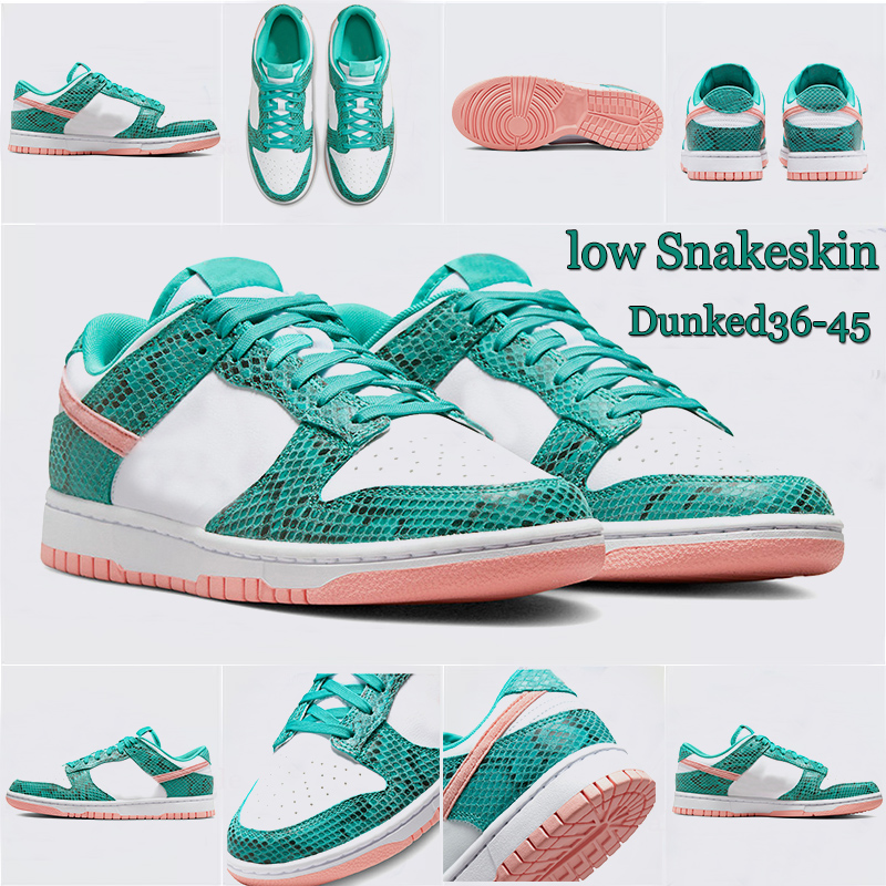 

Designer Low Running Shoes Dunked Sneakers Trainers Phillies Snakeskin Sun Club Black White Jackie Robinson Mens Sports Sneakers 36-46, Teal zea 36-45