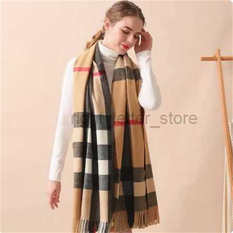 

Scarves Autumn Winter New Fashion Women's Cashmere Scarf Printed Scarf Soft Touch Warm Plaid Multi-functional Shawl G220926