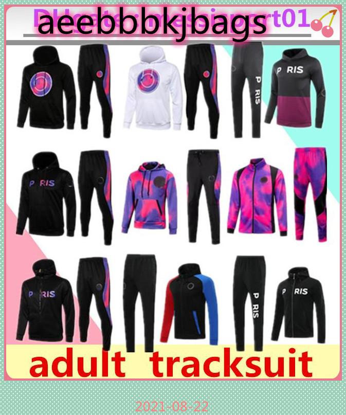 

Soccer xparis jacket hoodie soccer Jersey Survetement 21/22 tracksuit chandal futbol MBAPPE football jackets, 18
