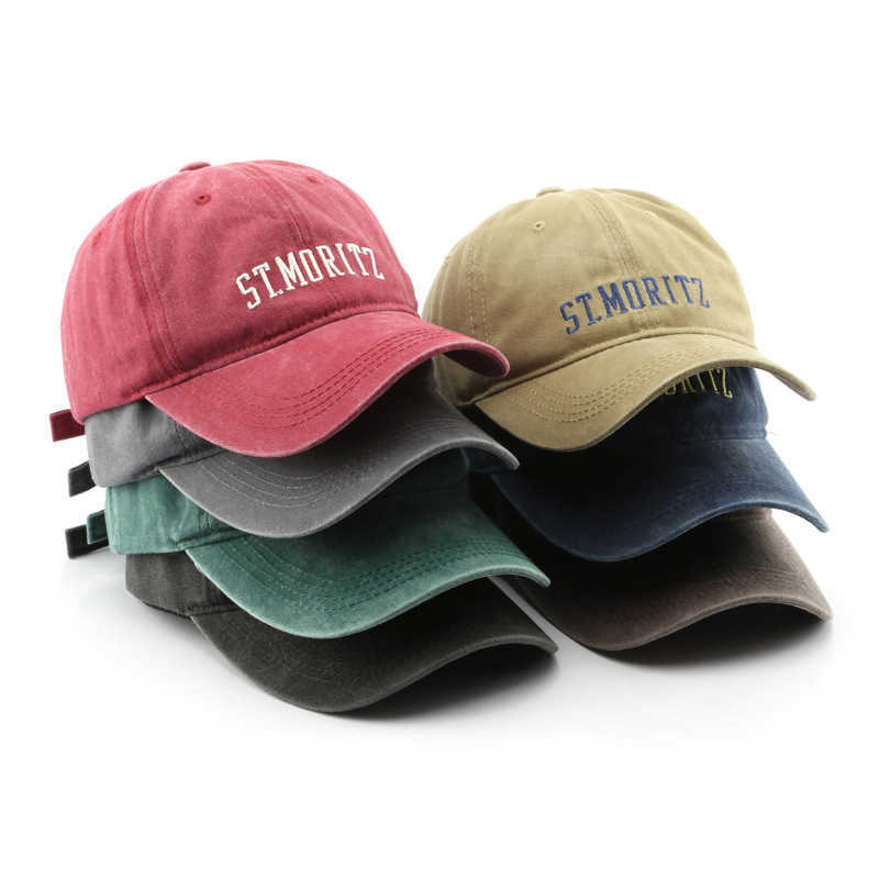 

Ball Caps STMORITZ Letter Baseball Cap for Men and Women Fashion Embroidery Hat Cotton Soft Top Caps Casual Retro Snapback Hats Unisex T220923, Jh125206