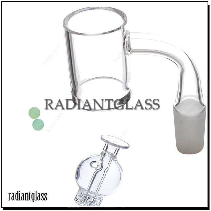 

Wholesale Quartz Banger Nail Accessories with Spinning Bubble Carb Cap and Terp Pearl 10mm 14mm 18mm Joint 45/90 Degrees for Dab rig