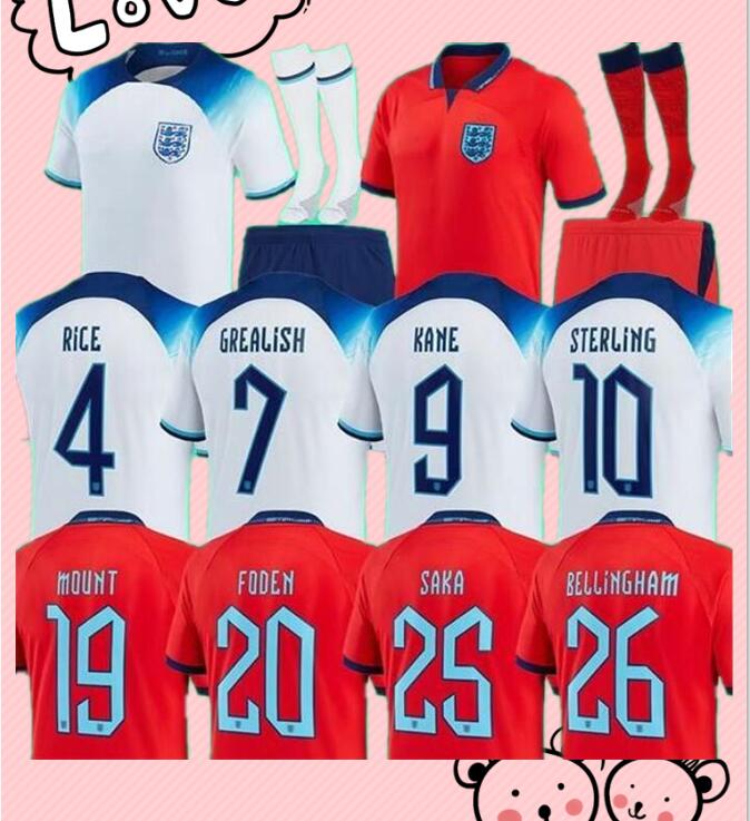 

2022 KANE FODEN ENGlANDS Soccer Jerseys 22 23 home away national football STERLING SAKA RASHFORD Shirt SANCHO MOUNT GREALISH men kids kit sets football uniforms, Away kids sets