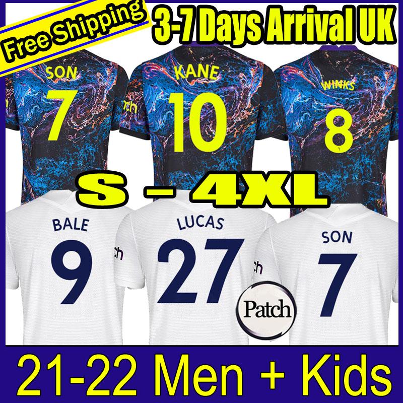 

Soccer 21 22 Tottenham SON soccer jersey DELE KANE CLARKE NDOMBELE REGUILON HOJBJERG BERGWIJN LO CELSO SPURS LUCAS football shirt 2021 2022, 21-22 home