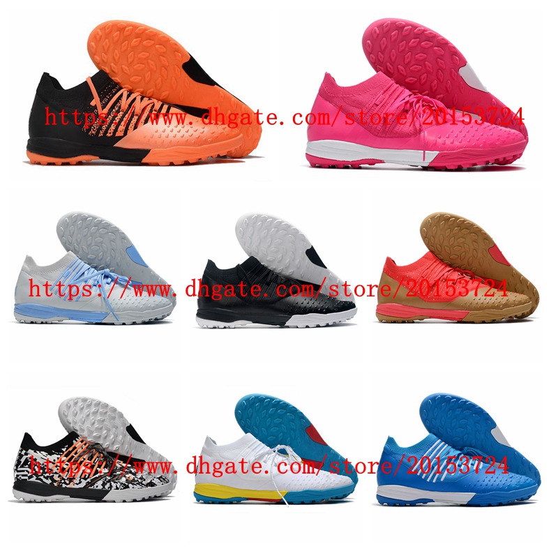 

Mens Soccer shoes Future Z 1.3 Teazer TF Cleats Turf Football Boots neymar JR Knit Socks scarpe da calcio Breathable, As picture 7
