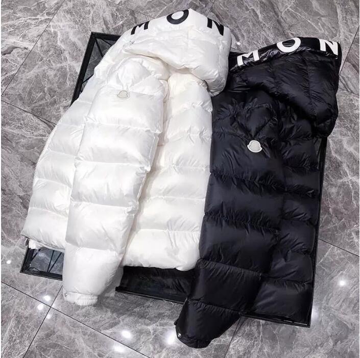 Designer Mens Winter Salzman Down Jackets parkas light Windbreaker Hoodie Black White Puffer Outerwear Man Italy Itan Luxury Q260623