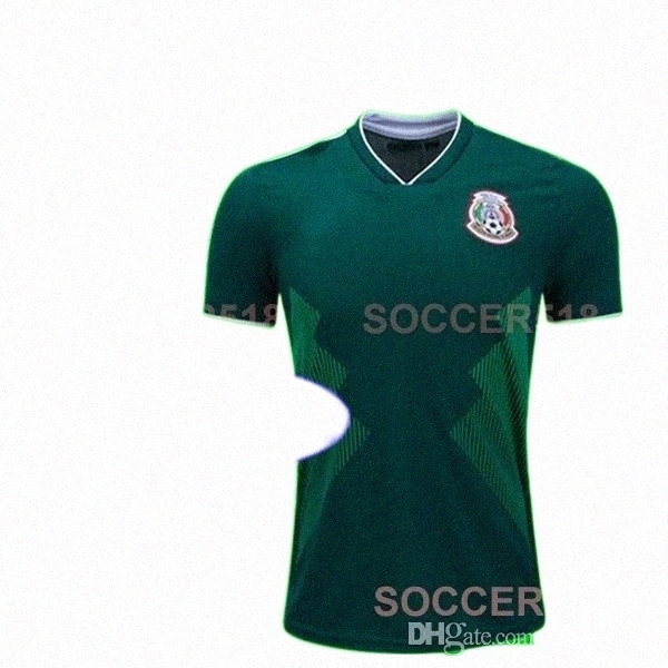 

2018 world cup Mexico home green 2018 2019 football shirts Breathable Anti-Pilling very nice quality soccer jerseys send out in 24 hours 07Fd#, 2018 home
