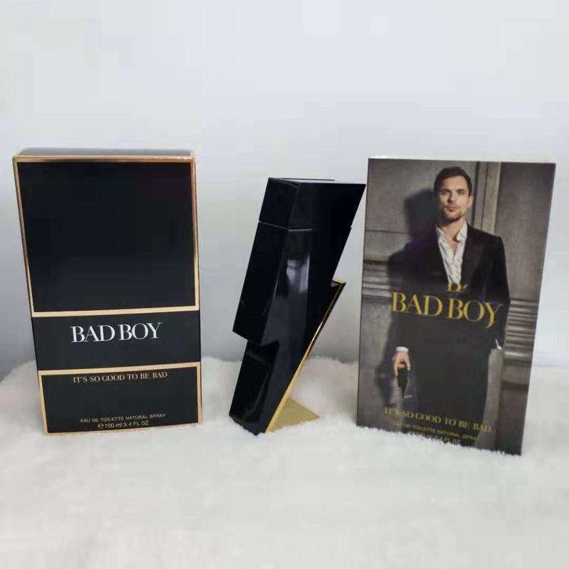 

100ml Men's perfumes long-lasting original spray bottle bad boy 50ml Good Girl Gone Bad Perfume Fragrance Men Fast Ship Cologne rosalind Best quality