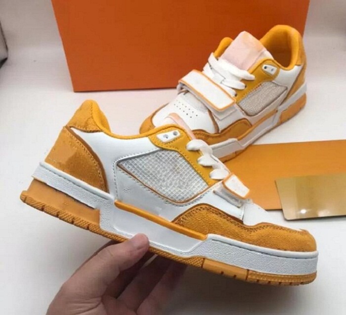 

Dress Sneaker Shoes Trainers Flats Luxury Men Women Fashion Designer Low Cut Lace-Up Leather Loafers Outdoor Unisex Shoes size 36-44