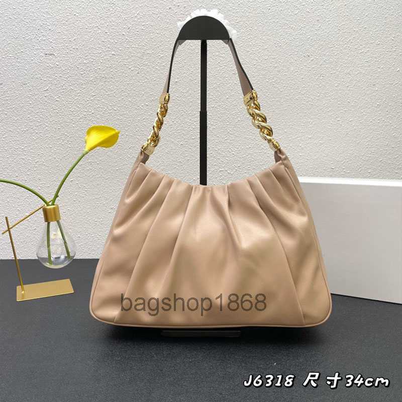 

Womens Chain Underarm Shoulder Bags Ruched Hobo Handbag Lady Tote Clutch Purse Buckle Closure Fashion Classic Retro Leather Bag Large Capacity Pleated Armpit Pouch, Blue