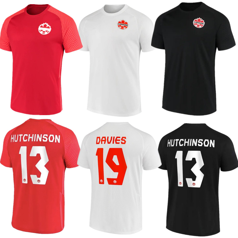 

TOP 2022 2023 Canada Soccer Jerseys national team DAVIES maillots de futbol 22 23 DAVID LARIN CAVALLINI HANNITY HOILETT HUTCHINSON football shirts BUCHANAN jersey, Customize