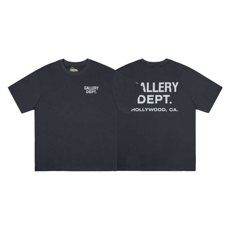 

Designer Mens T-shirts Gallerydept dept classic alphabet Print Basic tshirt men and women lovers loose high street short sleeve summer, Red