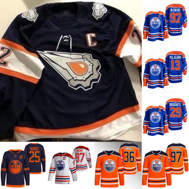 

Edmonton Connor McDavid Oilers Jersey Wayne Gretzky Leon Draisaitl Jesse Puljujarvi Darnell Nurse Jack Campbell Evander Kane Ryan, Mens 22/23 reverse retro s-xxxl