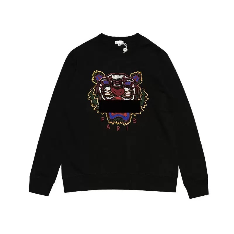 

22SS Designer Hoodies Mens with Tigers Embroidery Long Sleeve O-neck Sweatshirts Jacket Tigers Head Embroided Fashion Hoody, Extra shipping cost