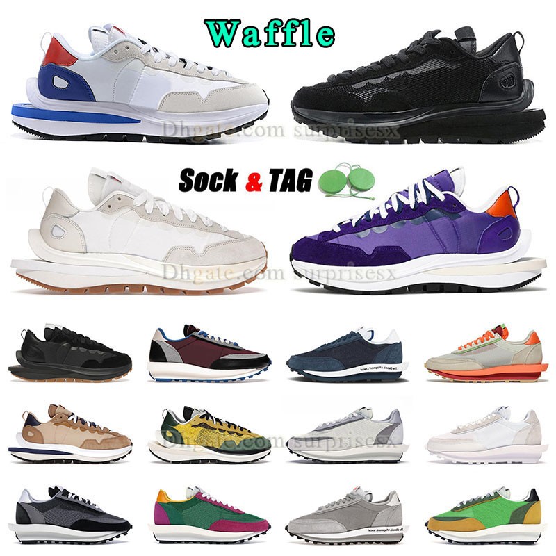 

Top sakai ldwaffle ld 2 running shoes quality triple black white gum pine green mesh breathable sneakers waffles traienrs orange Sesame net sf fagment blue trainer, Q03 36-45 sf flagment blue void