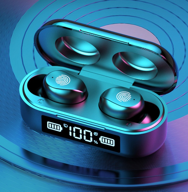 

TWS T31 Wireless Earphone Touch Control Earbuds 9D Stereo Sports Waterproof Mini Bluetooth earphones HD In-ear Headset For Phone, As show