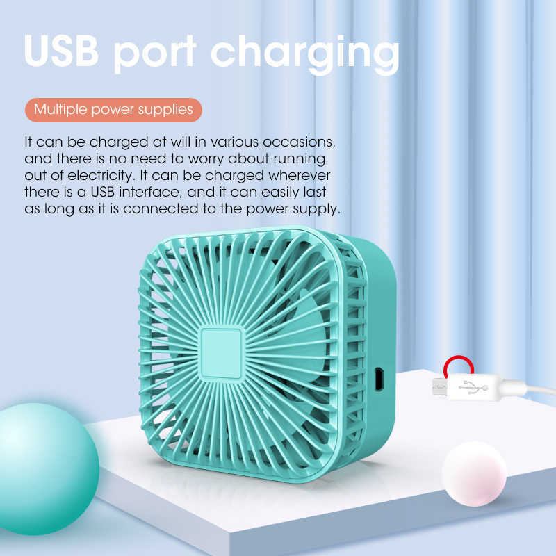 

Electric Fans Small Personal USB Desk Fan Portable Desktop Table Cooling Fan Powered by USB Quiet Operation for Home Office Car T220924