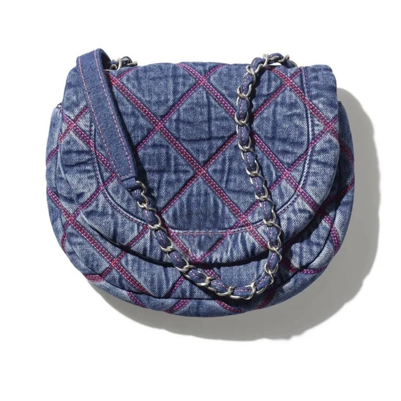 

2022 new blue denim designer bags classic ladies chain handbag shoulder bag fashion for men wallets the totes crossbody luxury designers handbags totes, Grey