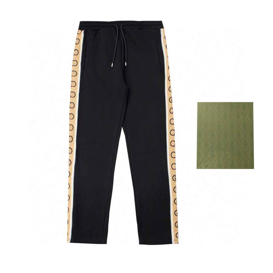 

Men's Plus Size Pants Round neck embroidered and printed polar style summer wear with street pure cotton q2rq