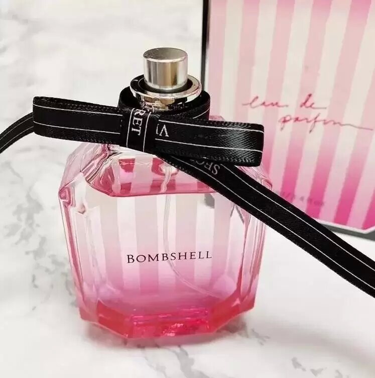 

A end Brand Secret Perfume 100ml Bombshell Sexy Girl Women Fragrance Long Lasting VS Lady Parfum Pink Bottle Cologne