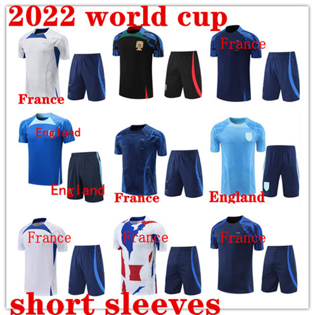 

22/23 England tracksuit 2022 2023 Brazil Sportswear men training suit Short sleeved suit Football soccer Jersey kit uniform chandal sweatshirt Sweater set