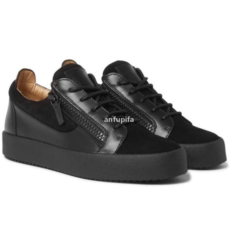 

Casual shoes Real leather Sneakers menchaussures de designer Loafers martin Frankie The crocodile grain diamond GIUSEPPEs ZANOTTIES AEP