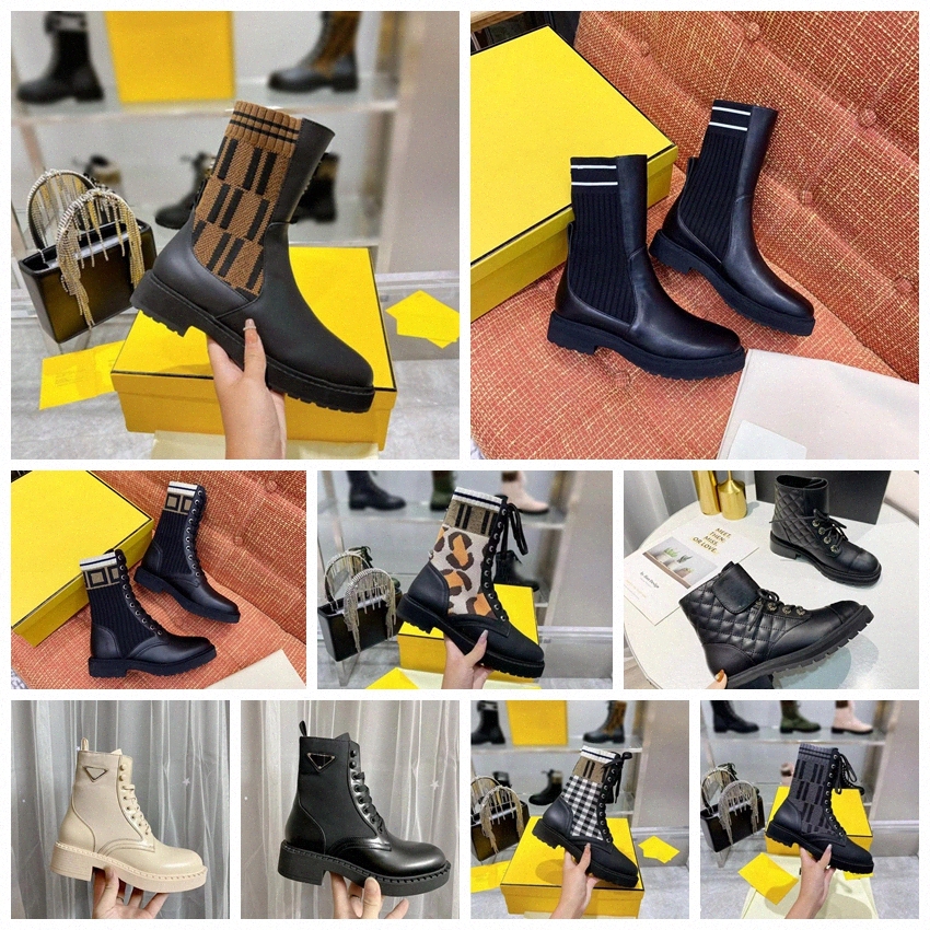 

22 styles Boots Ankle Women Womens Designers Rois Martin Boots and Nylon Boot military inspired combat bouch attached to the with bags size 35-42 f3Zx#, 21