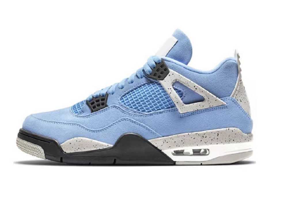 

Basketball Shoes Men Sneakers Sports Trainers University Blue Black Cat Fire Red Metallic Orange Green 4 Retro Manila Top 4S What The15J5, Item#21