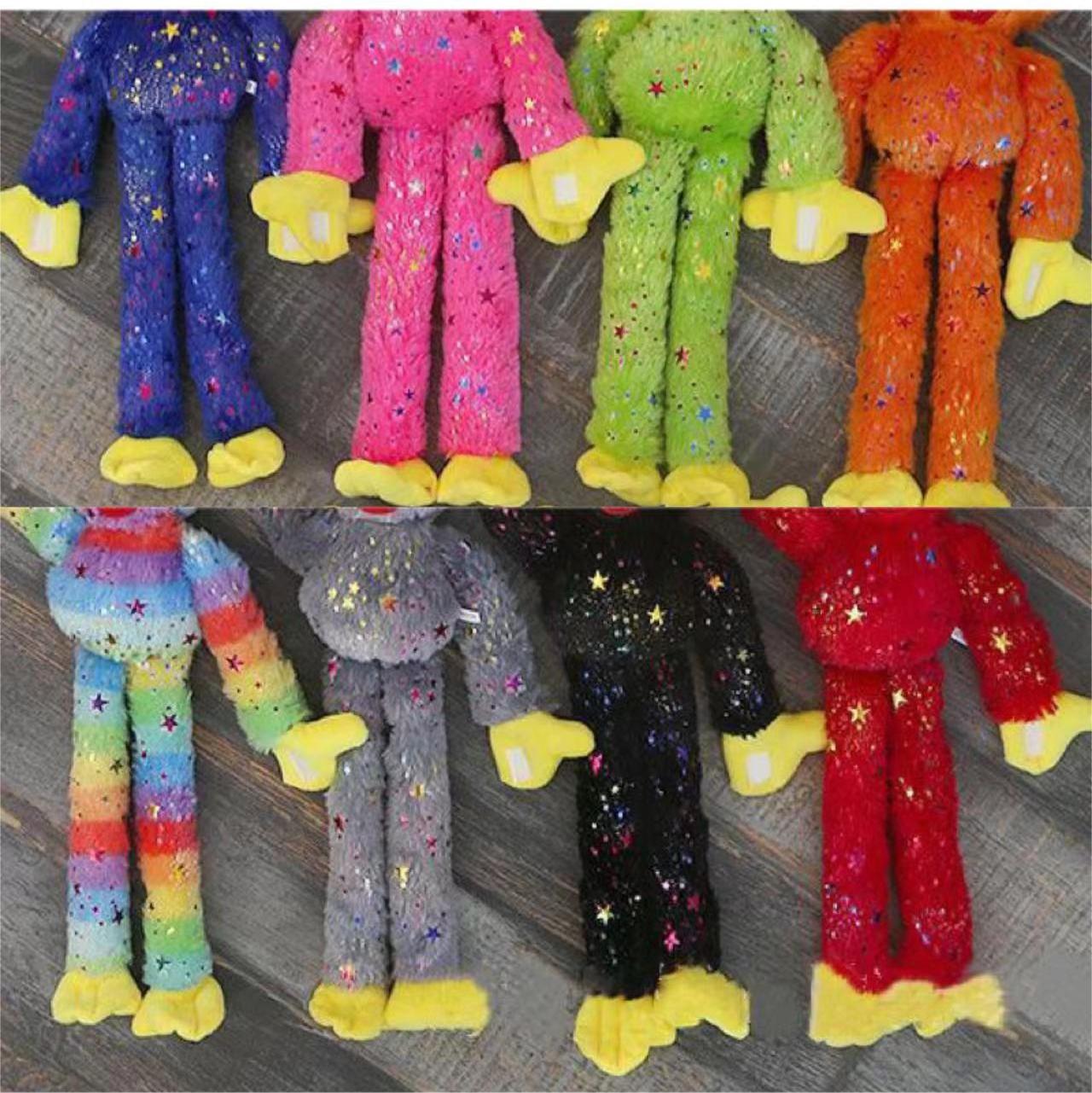 

2022 NEW Sequins Party Supplies Doll  Huggy Wuggys Plush Soft Stuffed Character Horror Doll Peluche For, Multicolor