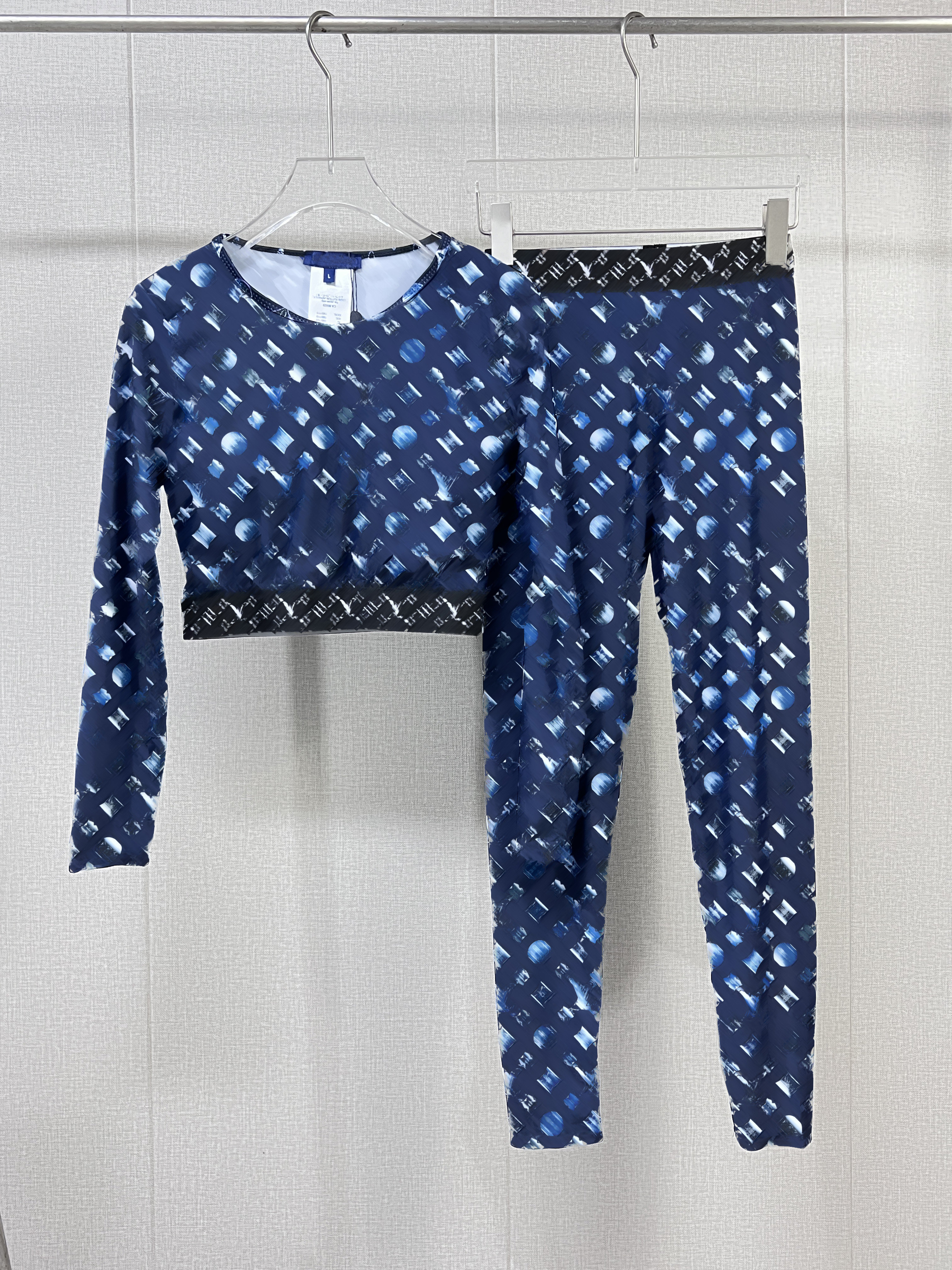 

New Woman Yoga Outfit Solid Gym Clothing Workout Sets Sports Bra Seamless Leggings Long Sleeve Crop Top Female Trainning Clothes Sportswear, 02