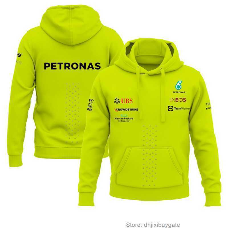 

2022 New Mercedes Trend Team Autumn Sweatshirt 3D Printed F1 2022 Season Petronas Motorsport Casual Men' Breathable Hoodie, 04