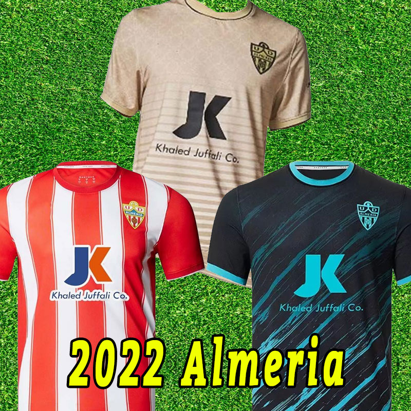 

2022 2023 UD ALMERIA Soccer Jerseys SADIQ #9 DYEGO SOUSA #11 Away 22 23 Football Shirt Kit SAMU #30 Maillots De Foot AKIEME #15 JUAN VILLAR #7 Almeria Camiseta Equipacion, Third