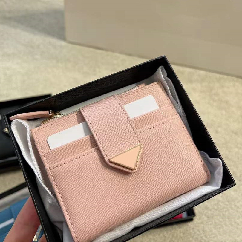 Portefeuille en cuir véritable porte-cartes porte-monnaie hommes portefeuilles femme sacs à main Note Compartiment Zipper Pocket Mini Embrayage F