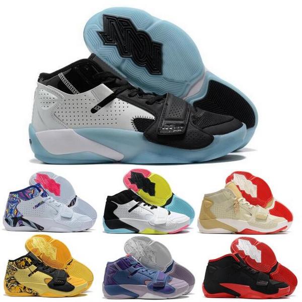 

Jumpman Zion 2 Men Basketball Shoes Blue Hope Diamond White Volt Dynamic Turquoise Voodoo PF 2022 Sports Trainers Sneakers Size 40 - 46, Khaki