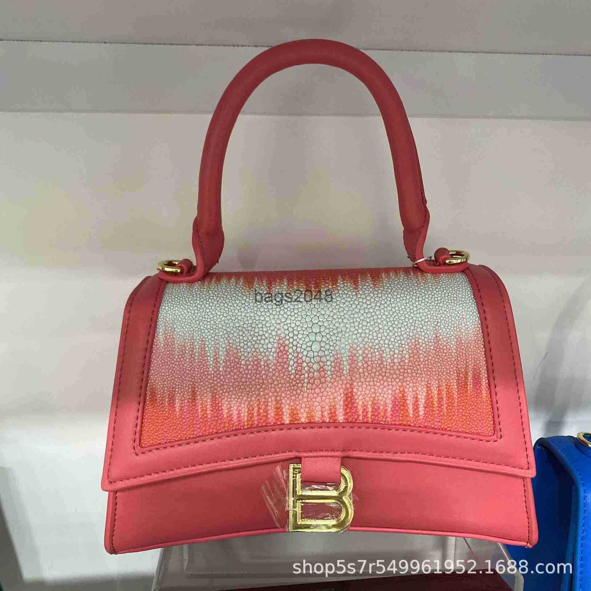 Sacs de soir←e Balencaigass Designer Handsbag Lettre B Pendant Sac Glement de sablier de diable mod←r← de mouton Fashion Fashion One ←paule Sac ¢