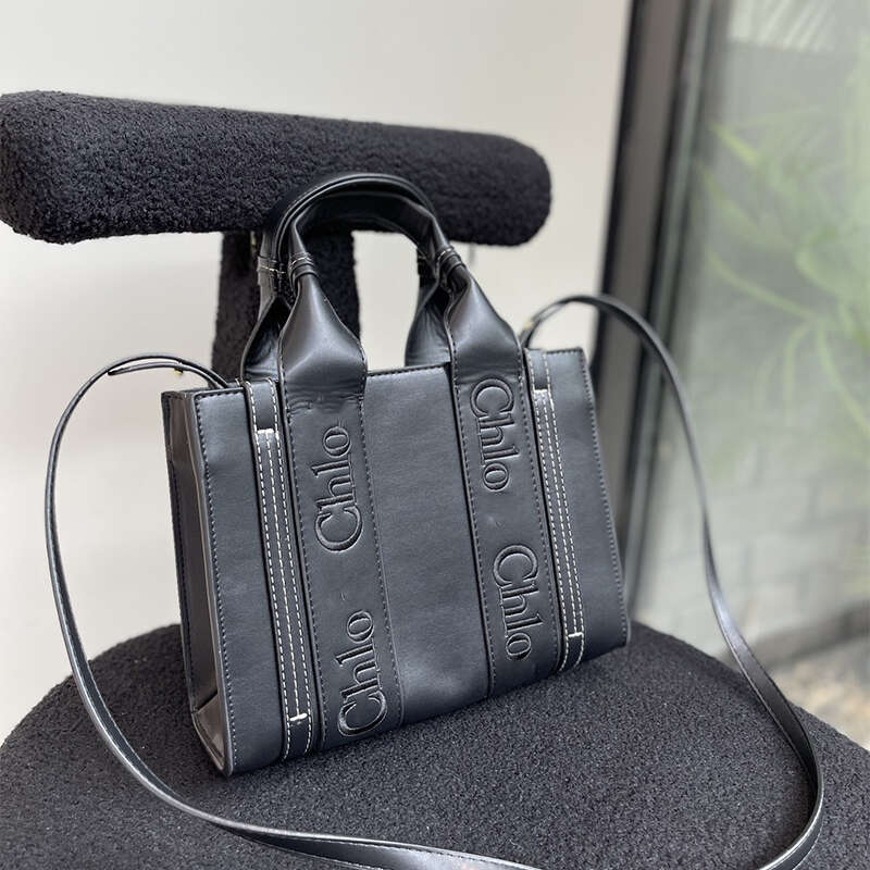 

top fashion tote bag shoulder women bag new women's handbag the designer totes men leather crossbody messenger luxury shopping handbags Purse cross body wallets, Black 26cm